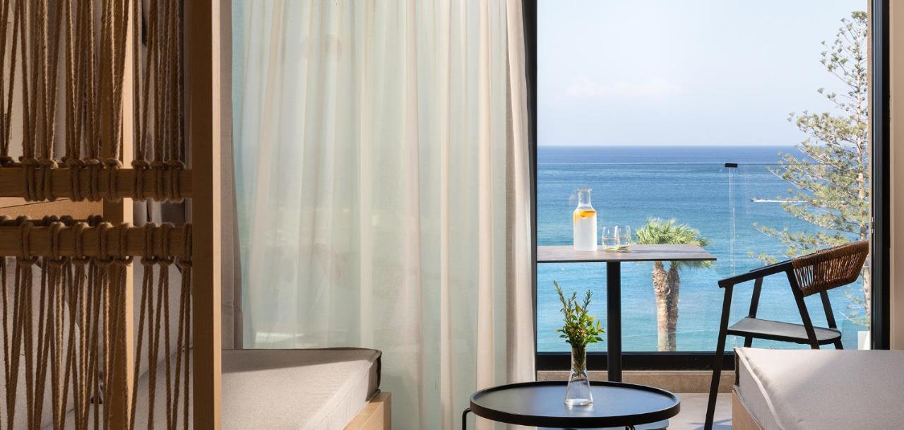 Helea Lifestyle Beach Resort Kallithea  Exterior photo Sea view from a room at the hotel
